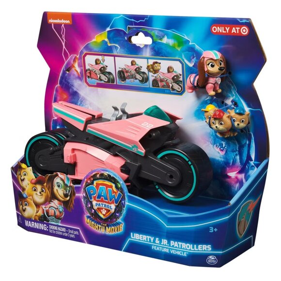 New in Box PAW Patrol Liberty & Poms Toy Vehicle Playset Retail Exclusive - Picture 2 of 6